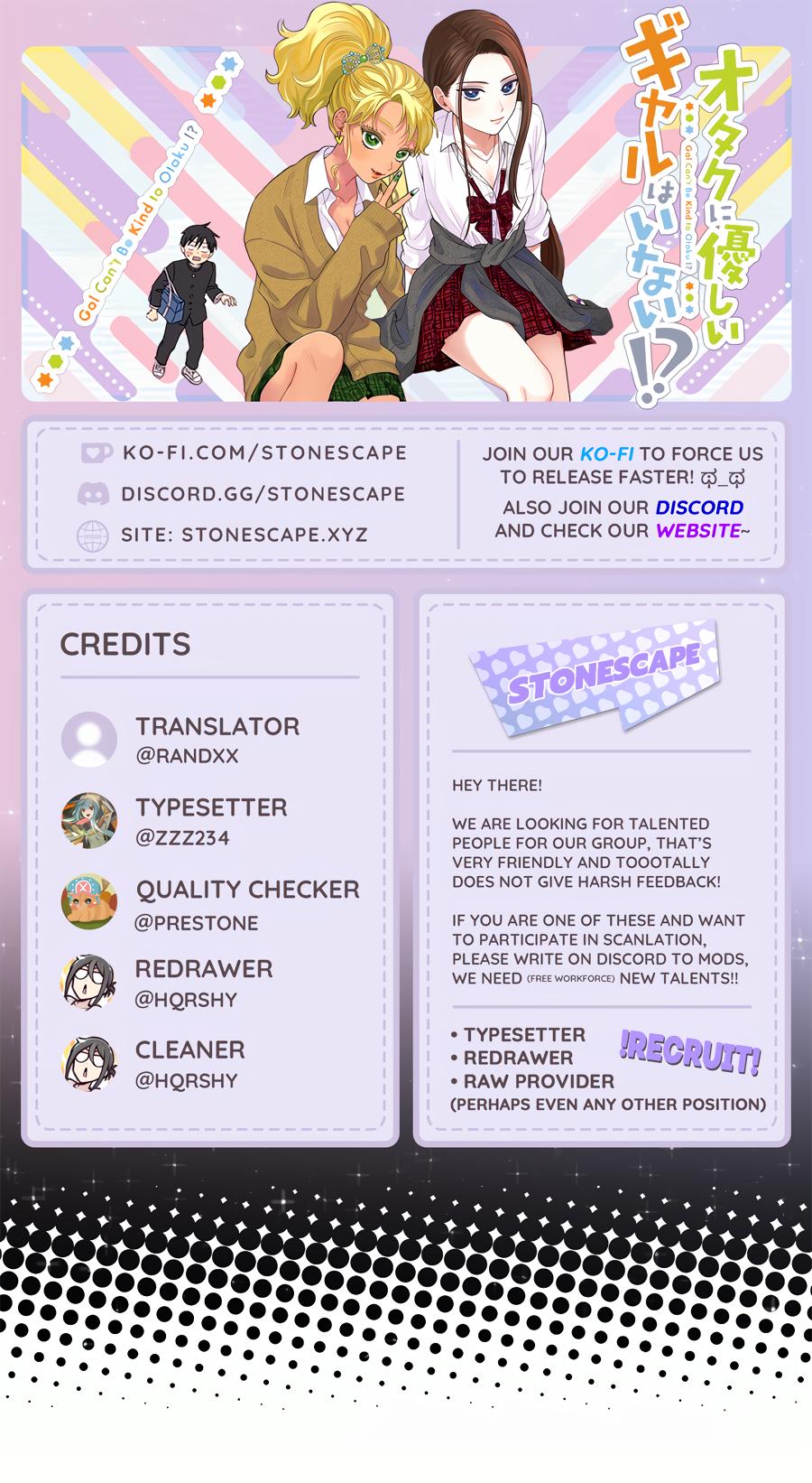 Gals Can’t Be Kind to Otaku!? Chapter 16 page 1 - 