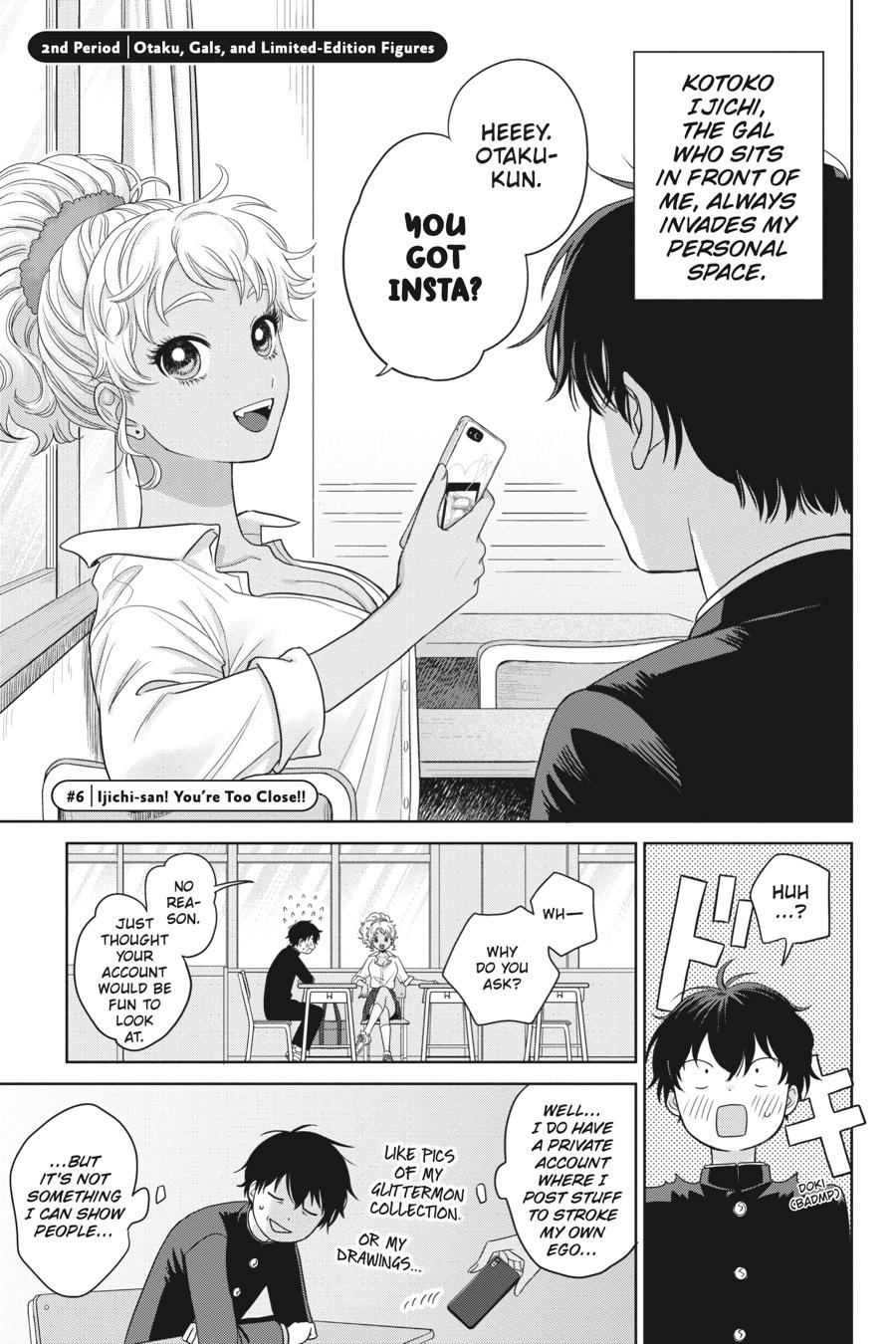 Gals Can’t Be Kind to Otaku!? Chapter 2 page 1 - 