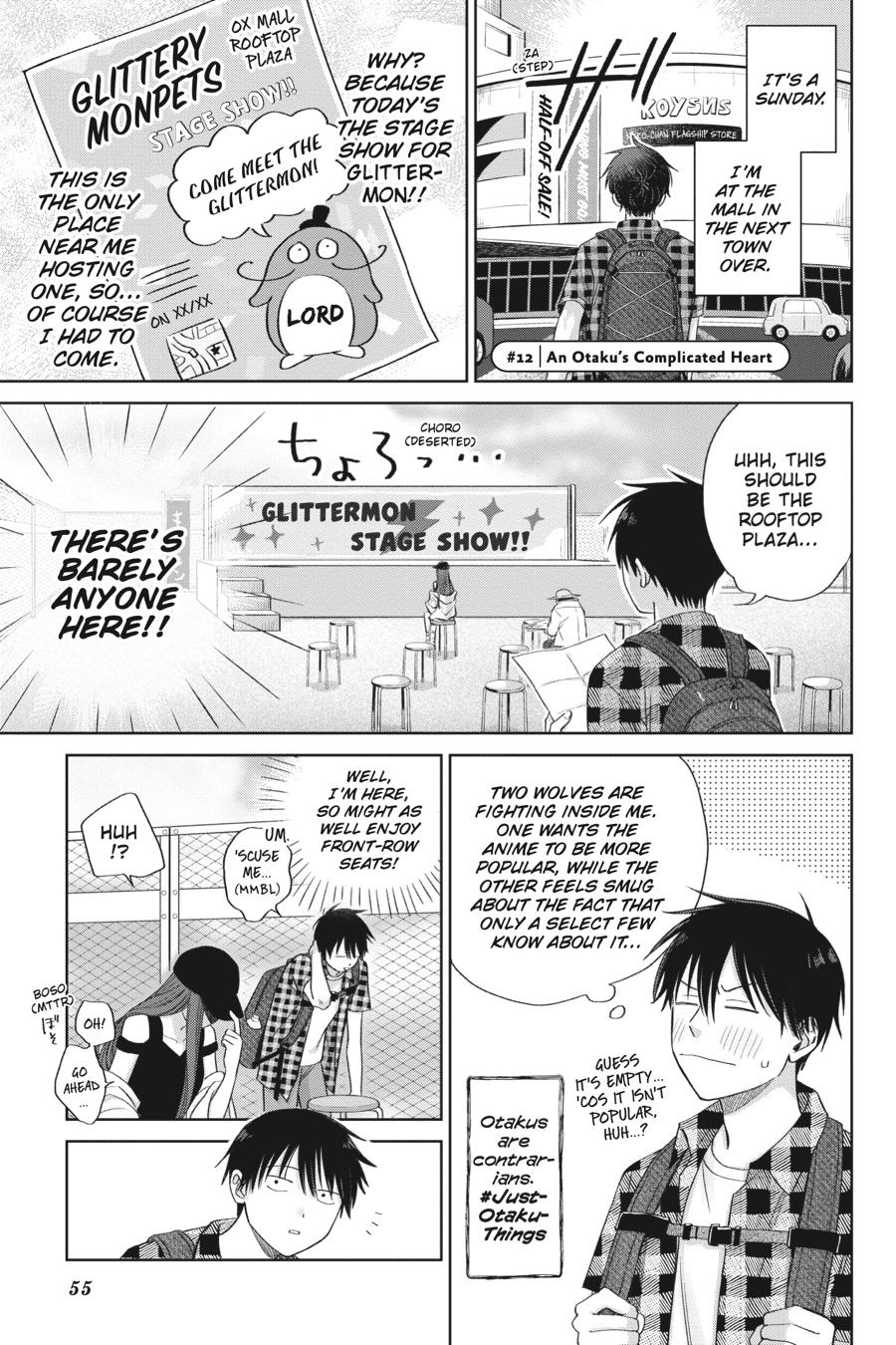 Gals Can’t Be Kind to Otaku!? Chapter 3 page 9 - 