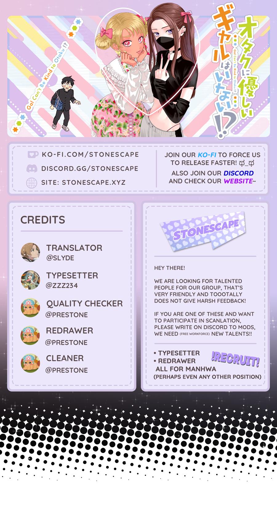 Gals Can’t Be Kind to Otaku!? Chapter 32 page 1 - 