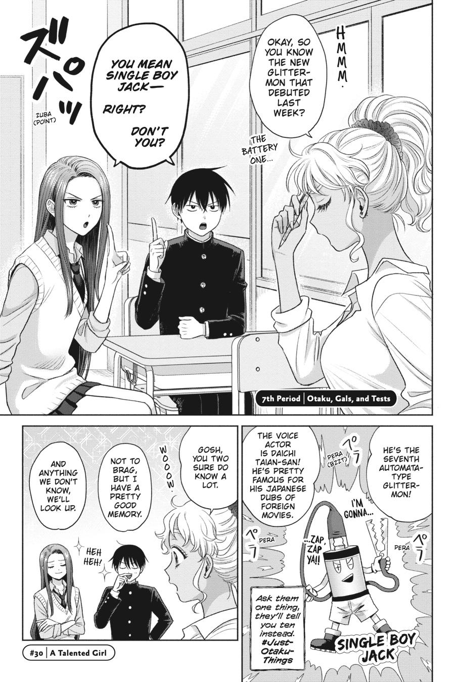 Gals Can’t Be Kind to Otaku!? Chapter 7 page 1 - 