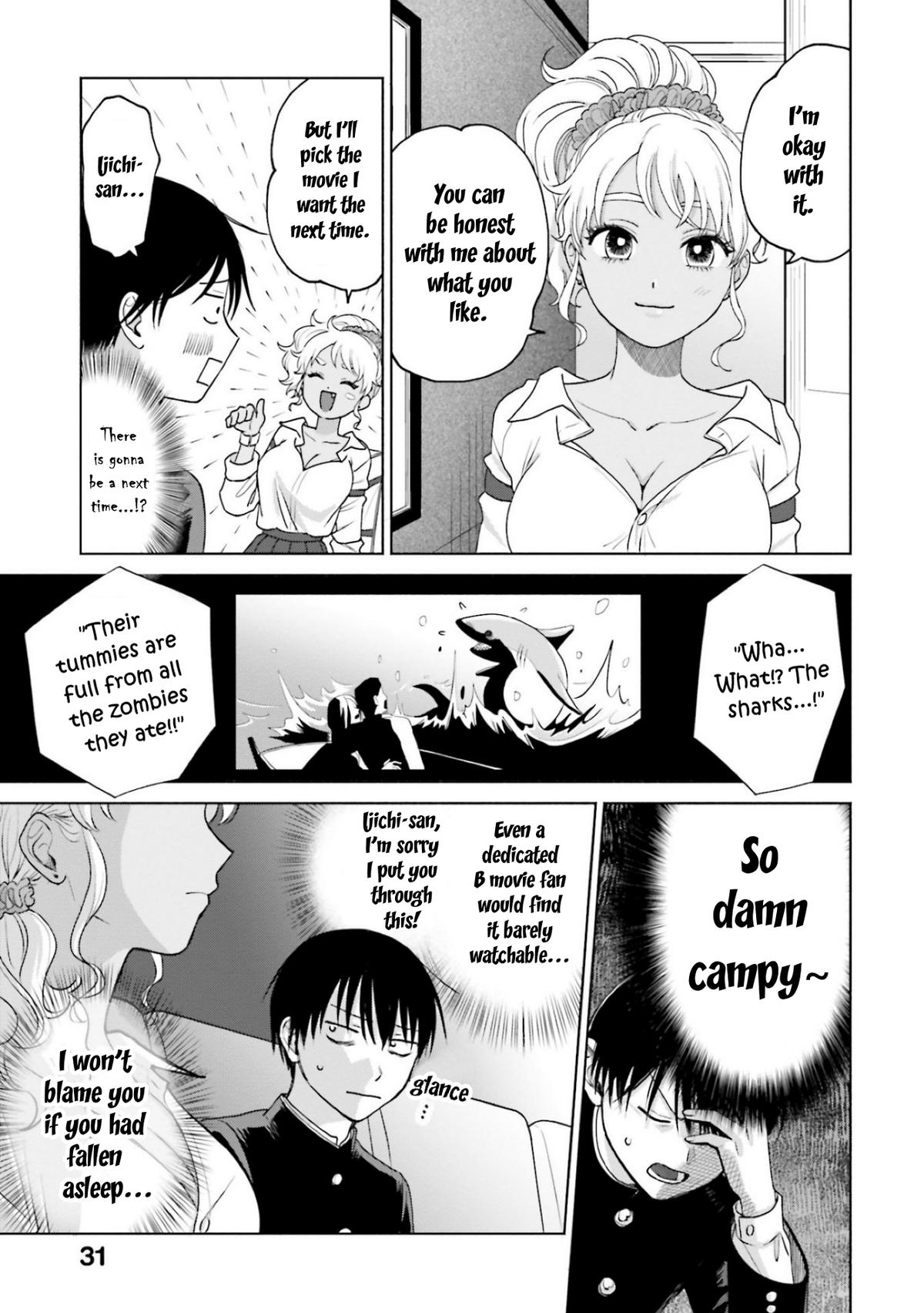 Gals Can’t Be Kind to Otaku!? Chapter 9.1 page 3 - 