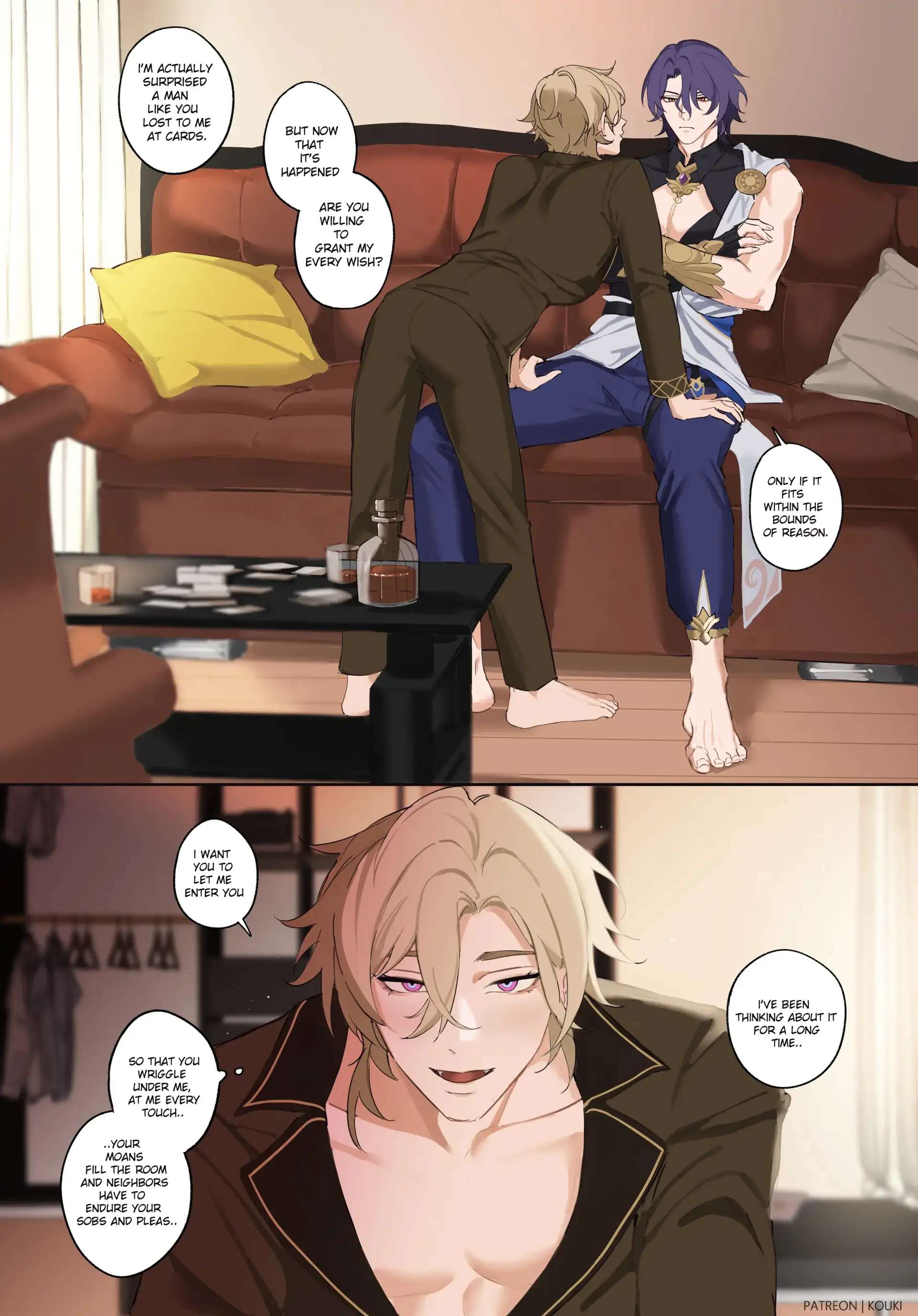 Gambling: Aventio & Others (Honkai: Star Rail) Chapter 1 page 1 - 