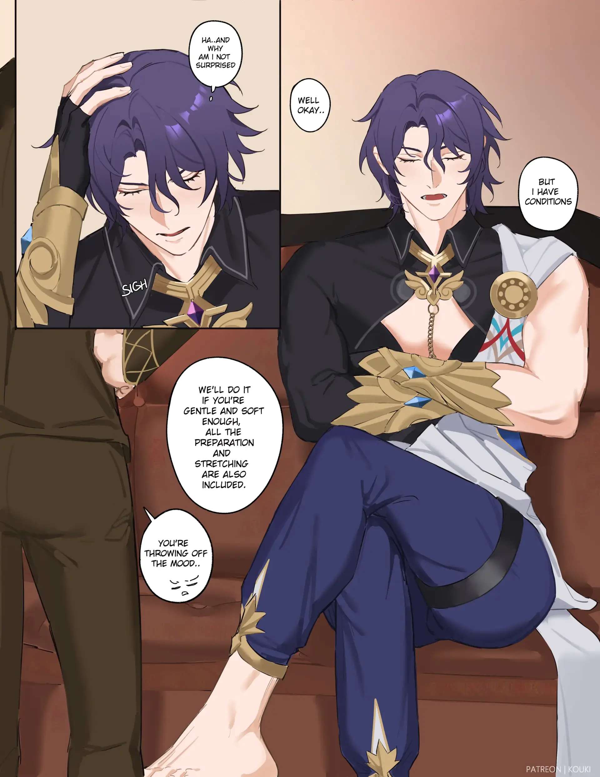 Gambling: Aventio & Others (Honkai: Star Rail) Chapter 1 page 2 - 
