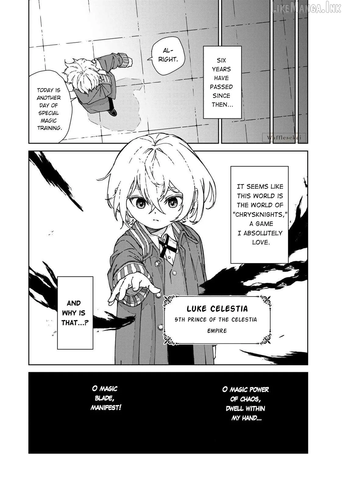 Game Kaishi Mae ni Shini Mob Akuyaku Ouji ni Tensei shita Ore Chapter 1 page 8 - 
