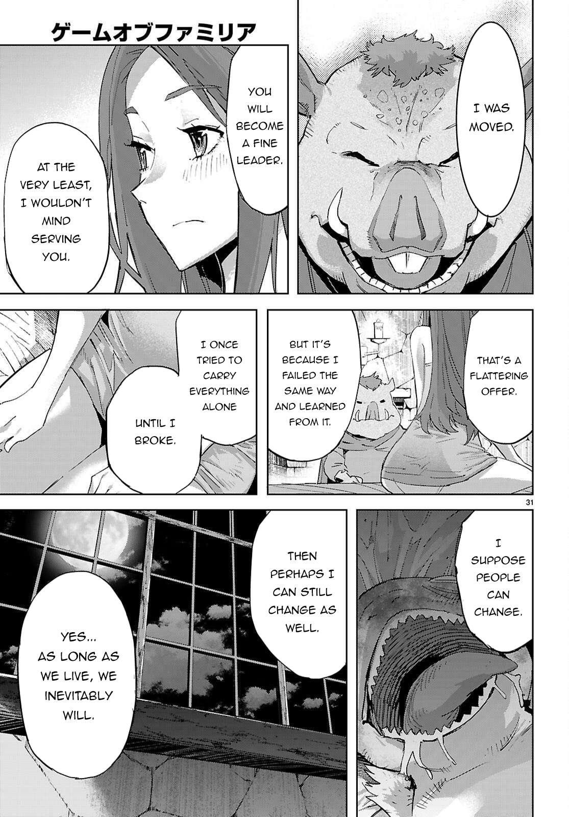 Game of Familia: Kazoku Senki Chapter 77 page 32 - 