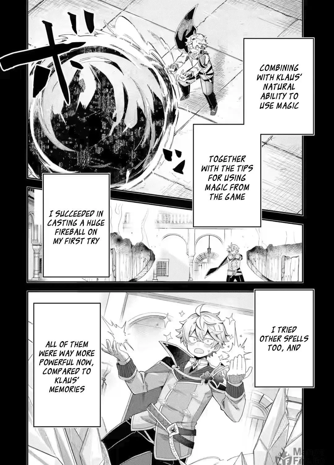 Game Sekai no mobu akuyaku ni tensei shita node Last bos wo mezashite mita Chapter 1.1 page 18 - 