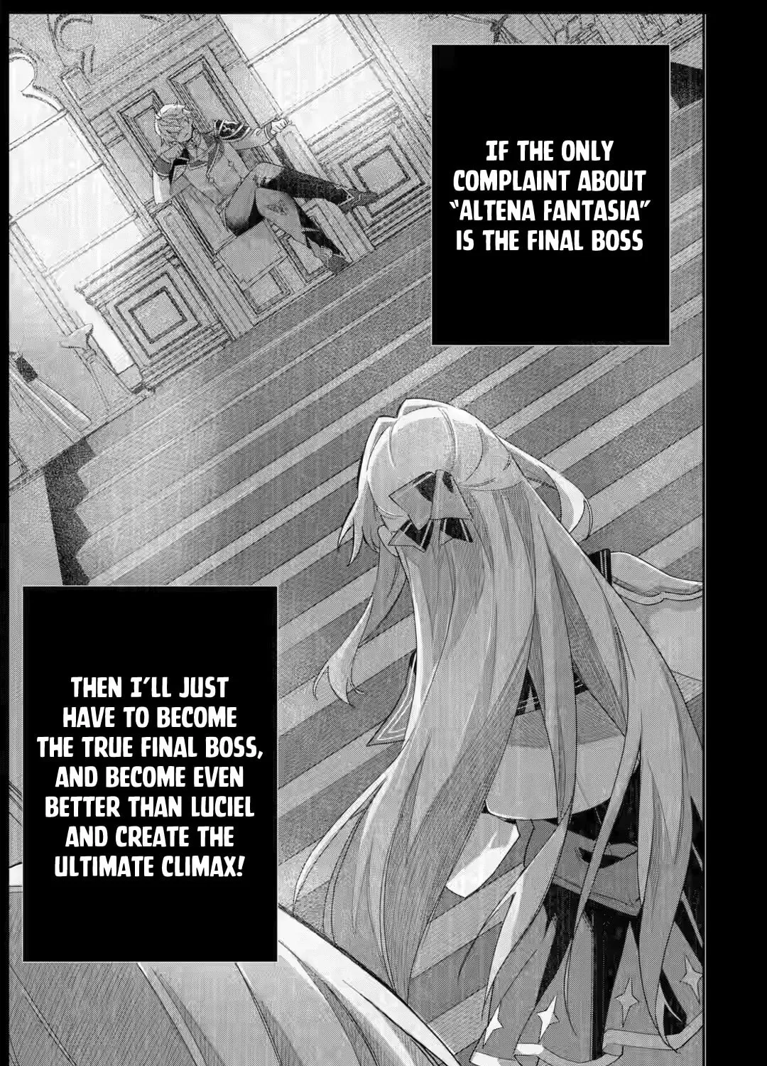 Game Sekai no mobu akuyaku ni tensei shita node Last bos wo mezashite mita Chapter 1.1 page 24 - 