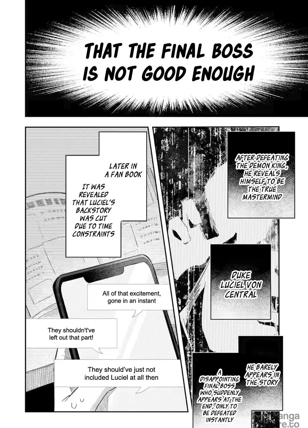 Game Sekai no mobu akuyaku ni tensei shita node Last bos wo mezashite mita Chapter 1.1 page 4 - 