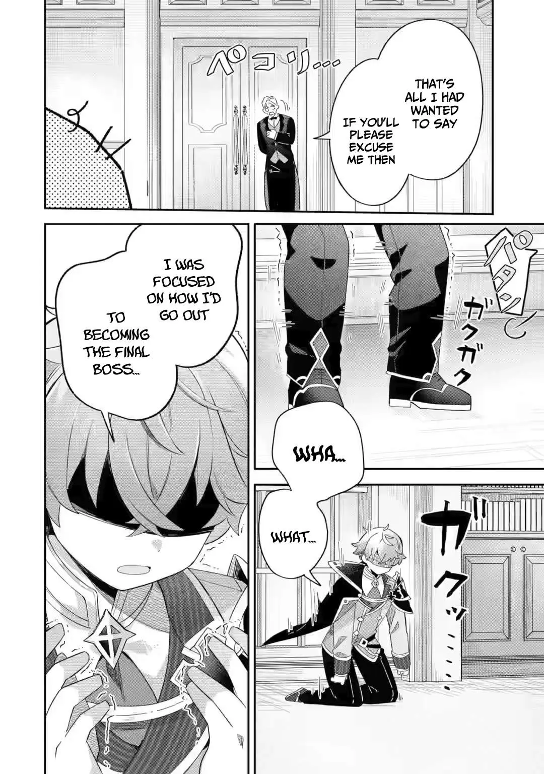 Game Sekai no mobu akuyaku ni tensei shita node Last bos wo mezashite mita Chapter 1 page 34 - 
