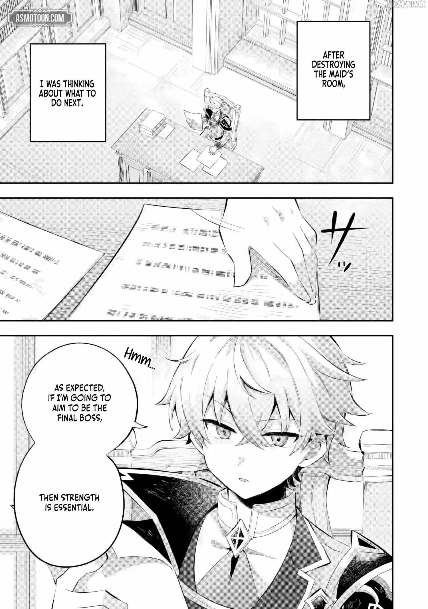 Game Sekai no mobu akuyaku ni tensei shita node Last bos wo mezashite mita Chapter 4.1 page 6 - 