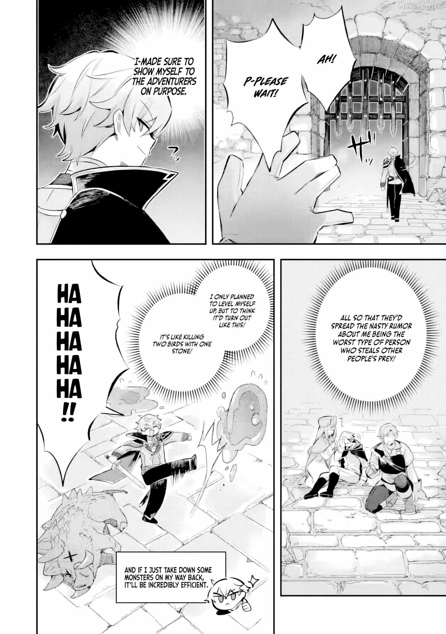 Game Sekai no mobu akuyaku ni tensei shita node Last bos wo mezashite mita Chapter 4.3 page 3 - 