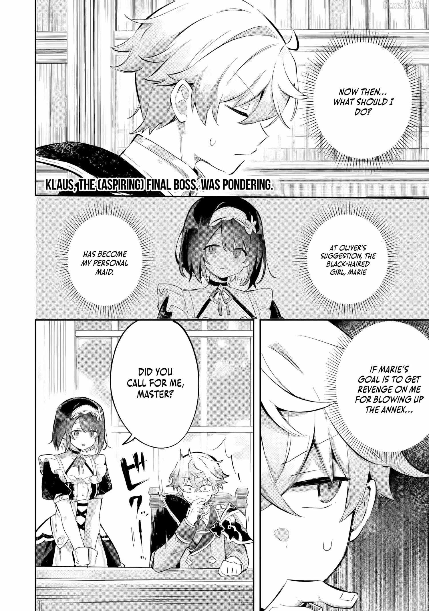 Game Sekai no mobu akuyaku ni tensei shita node Last bos wo mezashite mita Chapter 4.4 page 4 - 