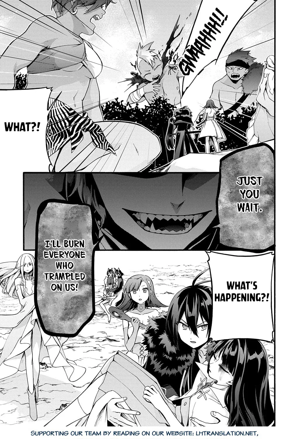 Garbage Brave: Isekai ni Shoukan Sare Suterareta Yuusha no Fukushuu Monogatari Chapter 35 page 22 - 