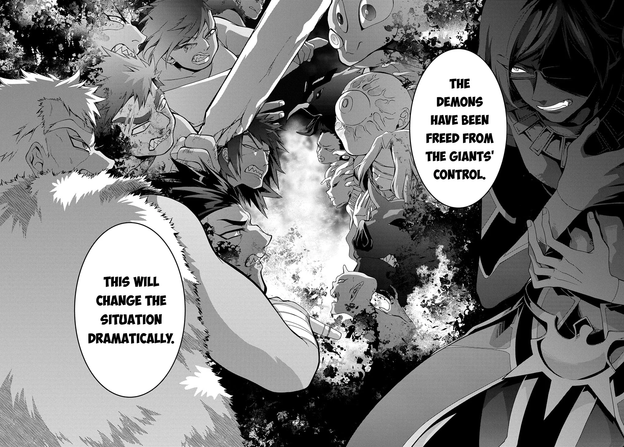 Garbage Brave: Isekai ni Shoukan Sare Suterareta Yuusha no Fukushuu Monogatari Chapter 36 page 3 - 