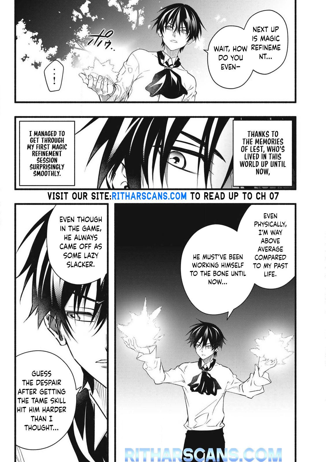 Geemu Chuuban de Shinu Akuyaku Kizoku ni Tensei Shita Node, Hazure Skill [Tame] wo Kushi Shite Saikyou wo Mezashite Mita Chapter 1 page 22 - 