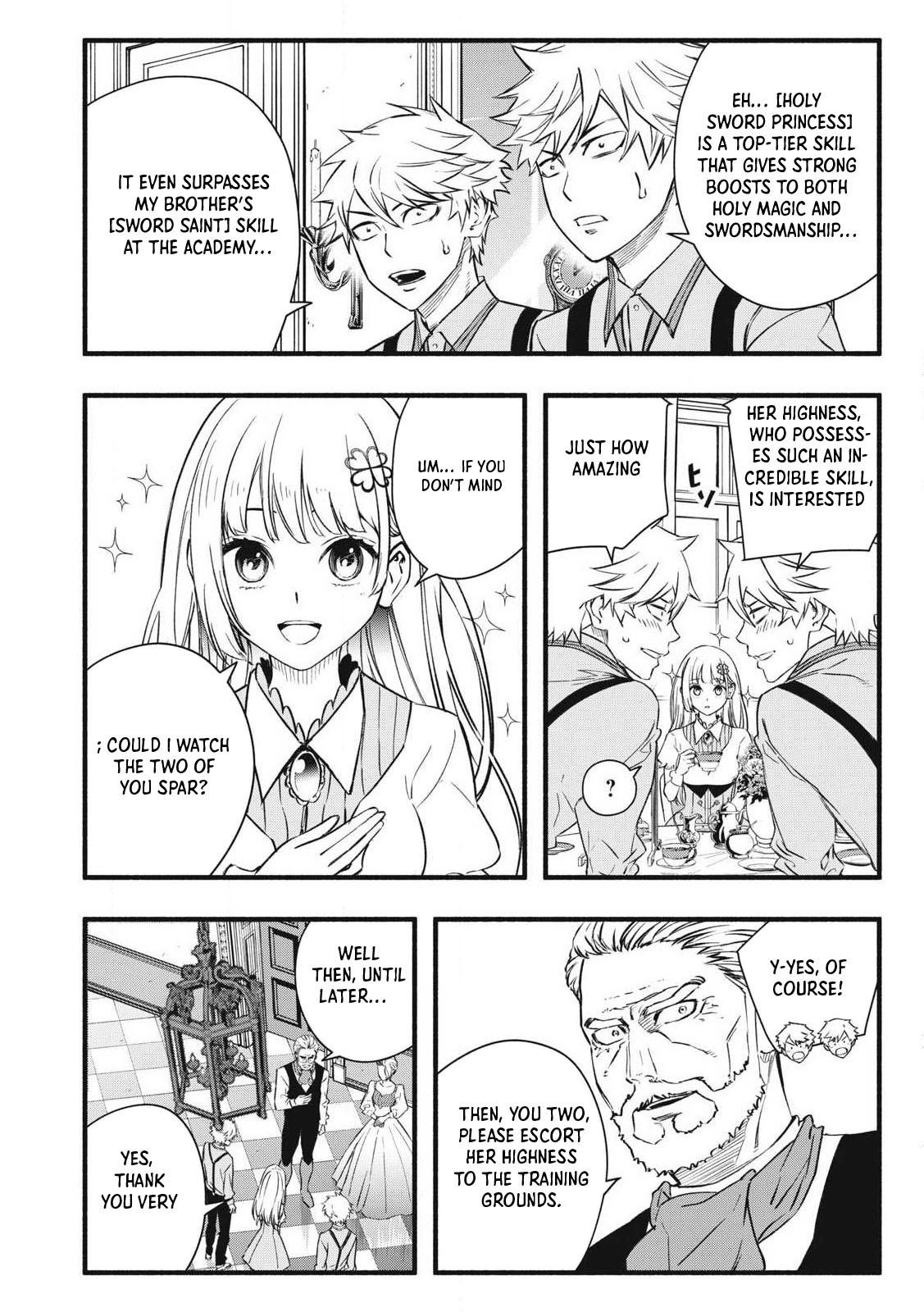 Geemu Chuuban de Shinu Akuyaku Kizoku ni Tensei Shita Node, Hazure Skill [Tame] wo Kushi Shite Saikyou wo Mezashite Mita Chapter 2 page 15 - 