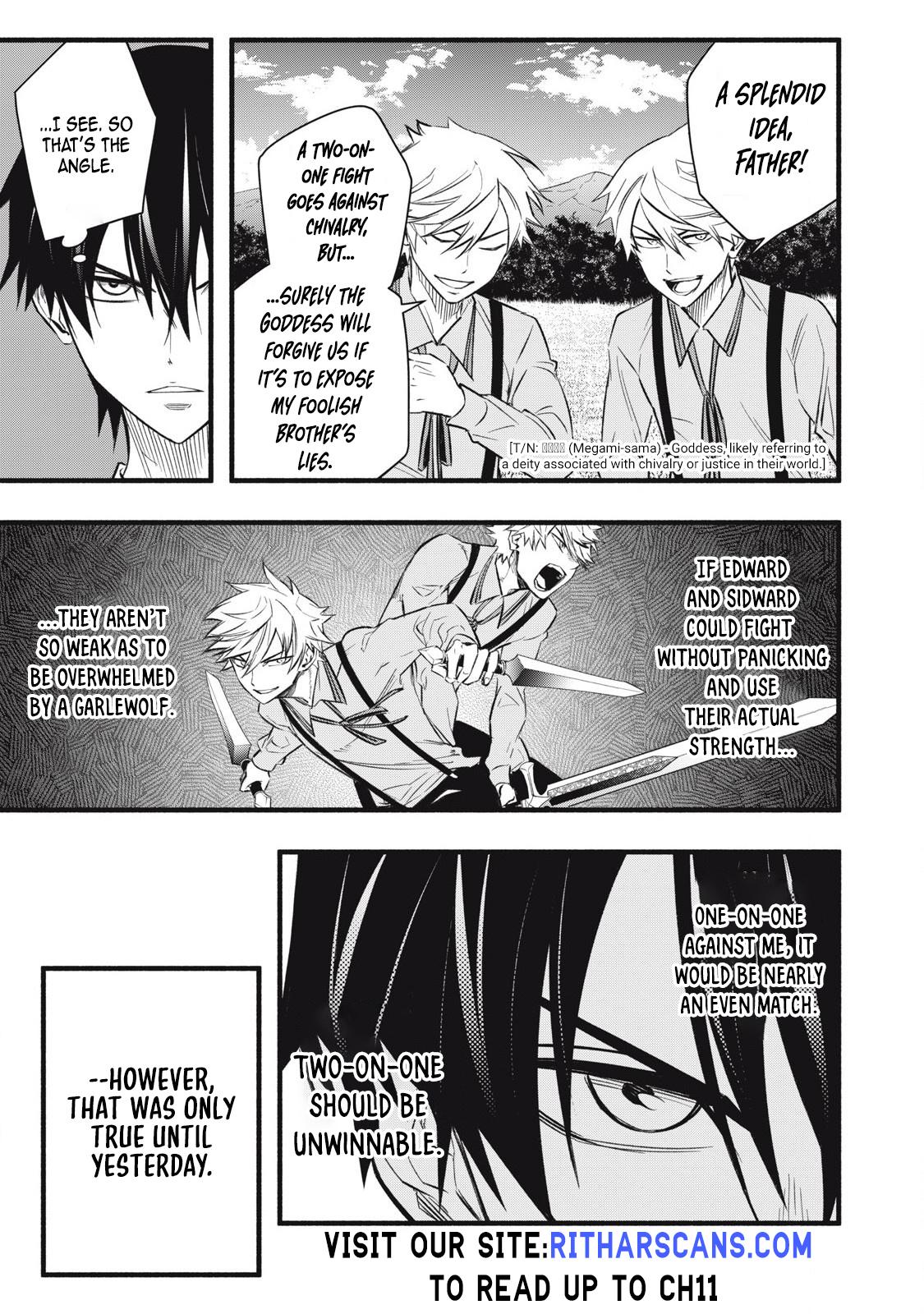 Geemu Chuuban de Shinu Akuyaku Kizoku ni Tensei Shita Node, Hazure Skill [Tame] wo Kushi Shite Saikyou wo Mezashite Mita Chapter 6 page 10 - 