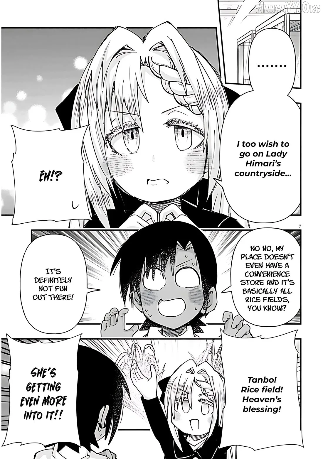Geesen Shoujo To Ibunka Kouryuu Chapter 134 page 7 - 