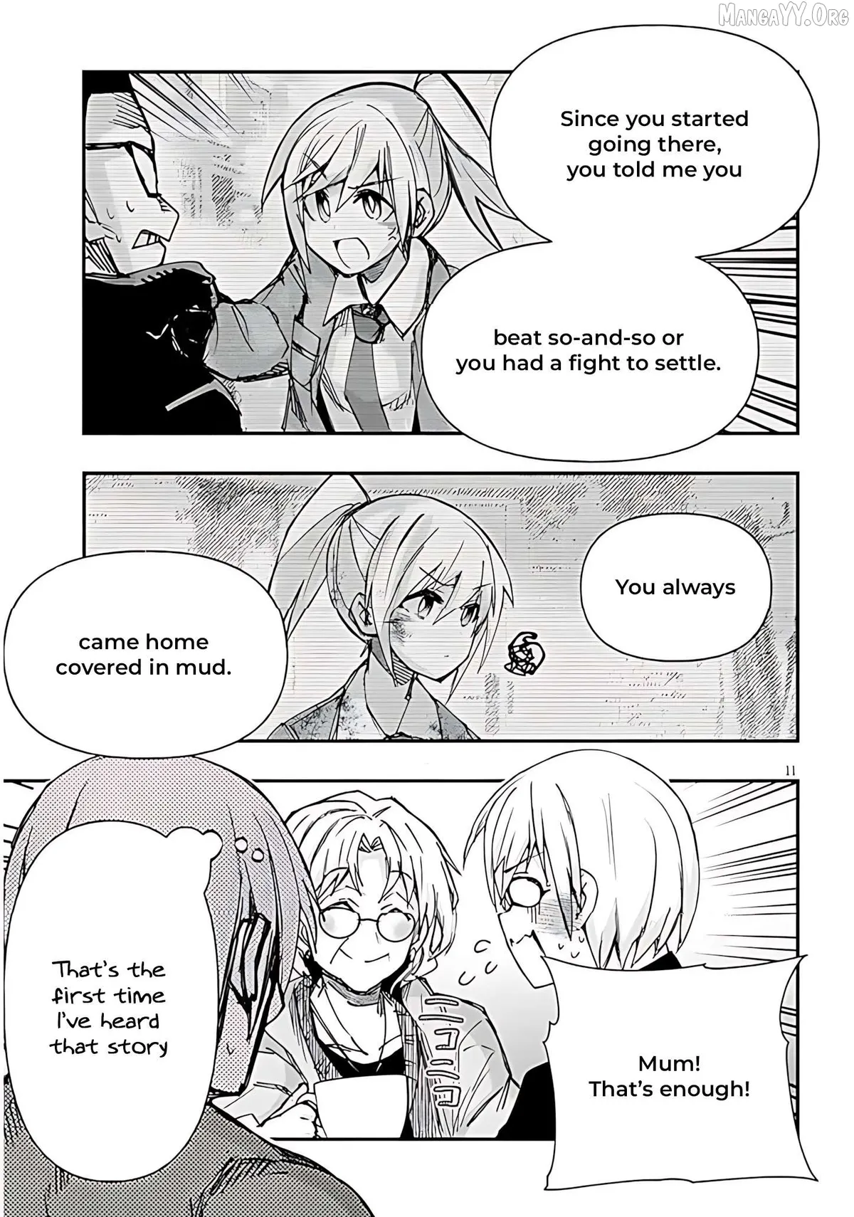 Geesen Shoujo To Ibunka Kouryuu Chapter 142 page 12 - 