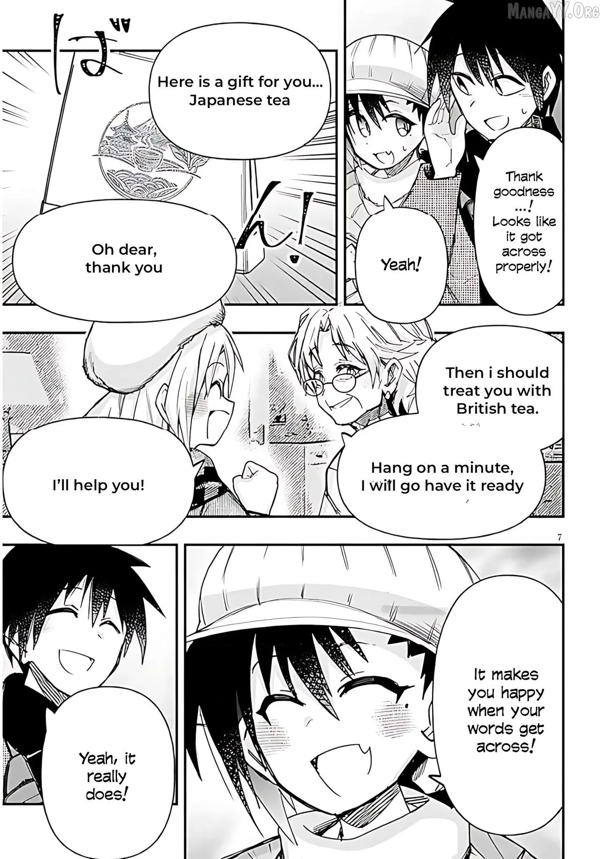 Geesen Shoujo To Ibunka Kouryuu Chapter 142 page 8 - 