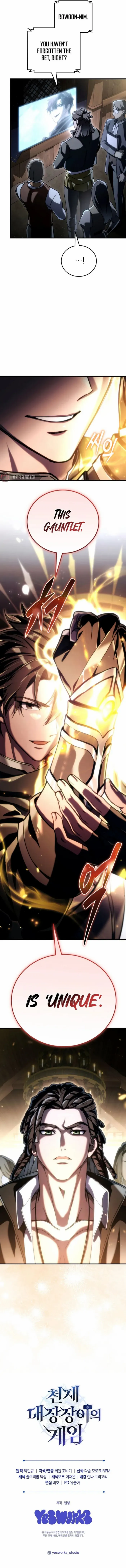 Genius Blacksmith’s Game Chapter 30 page 22 - 