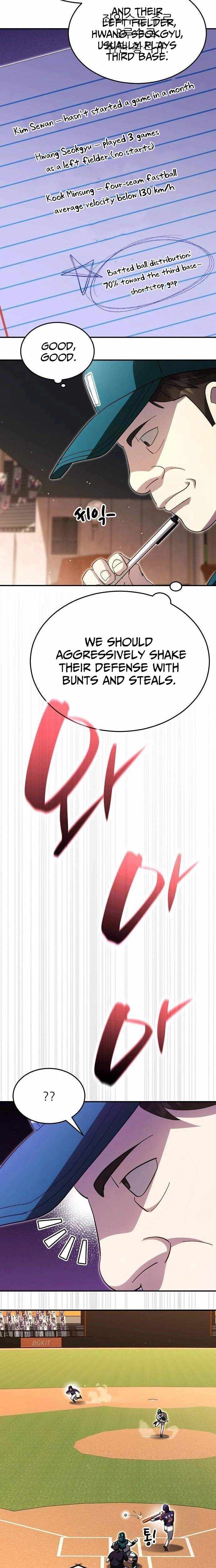 Genius Hitter Hits Fastball Chapter 108 page 9 - 