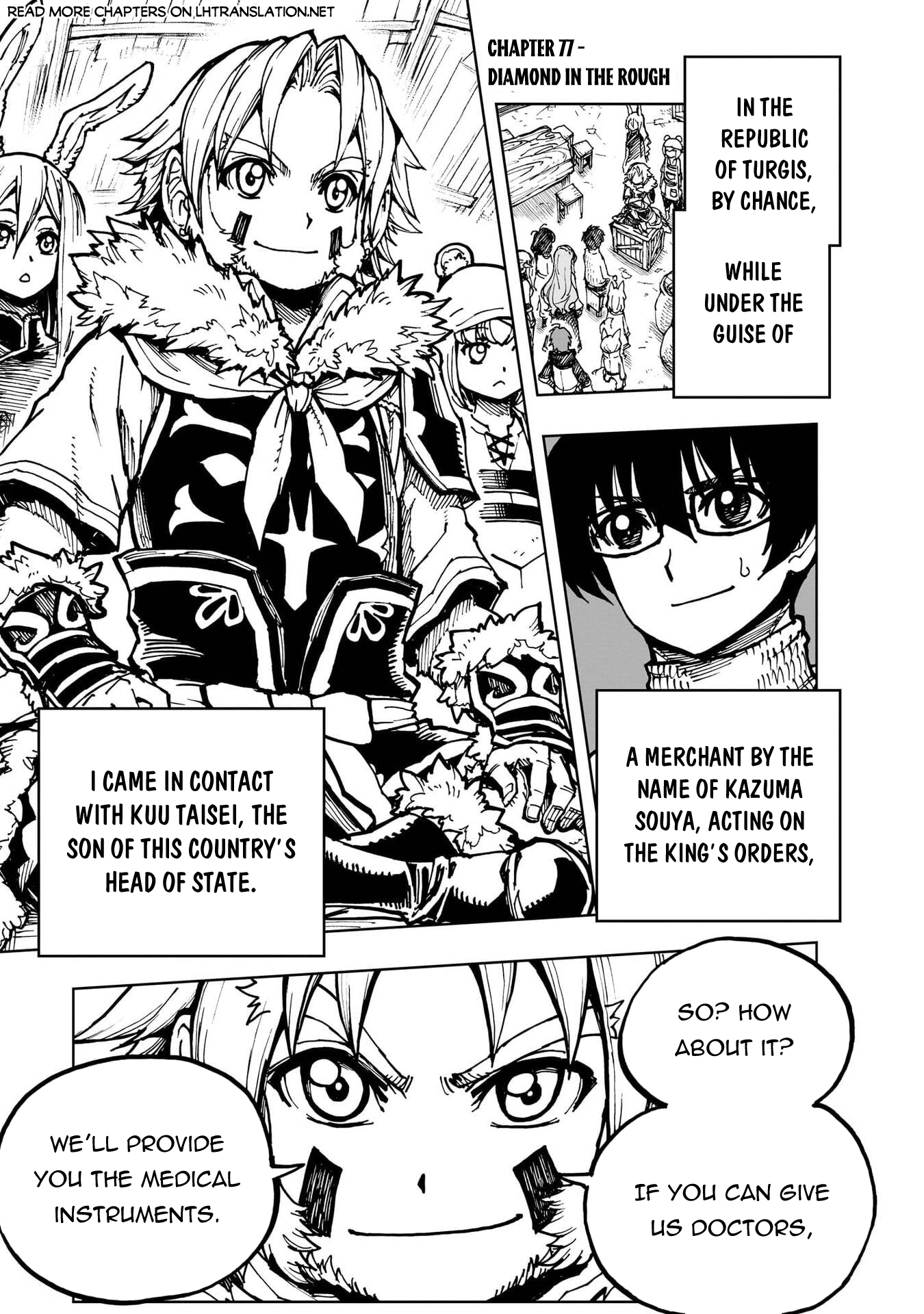 Genjitsushugi Yuusha no Oukoku Saikenki Chapter 77 page 2 - 
