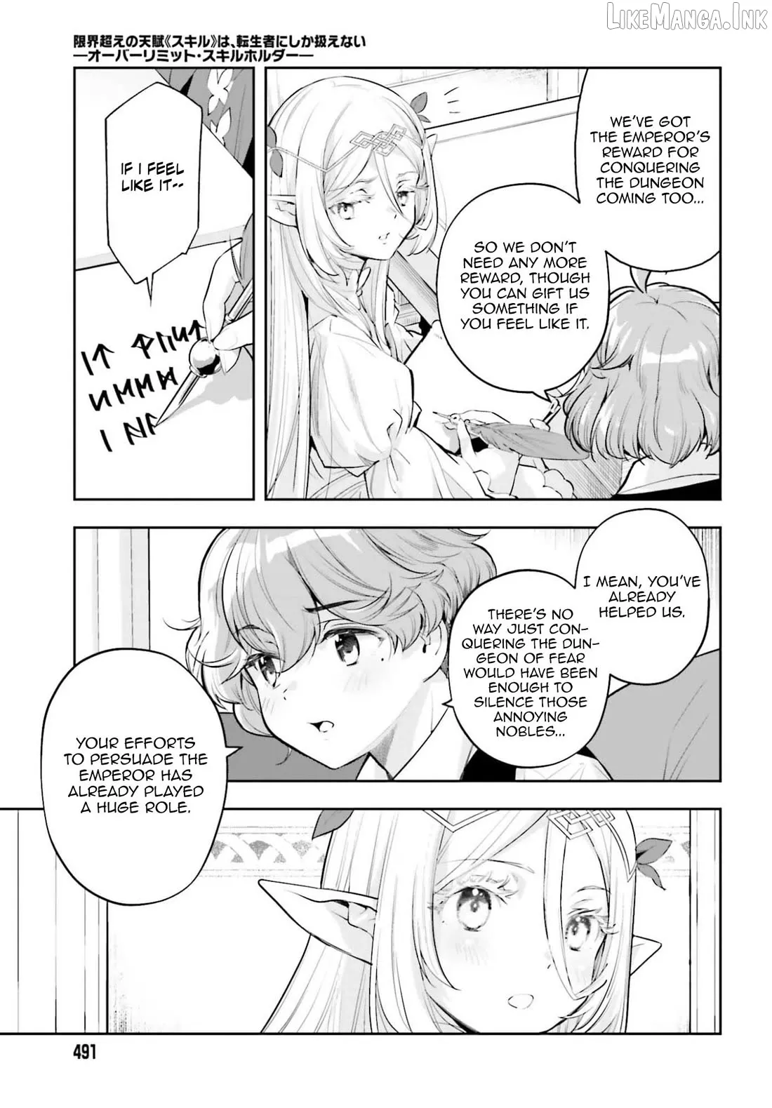 Genkai Koe No Tenpu wa, Tensei-sha ni Shika Atsukaenai - Overlimit Skill Holders - Chapter 61 page 5 - 