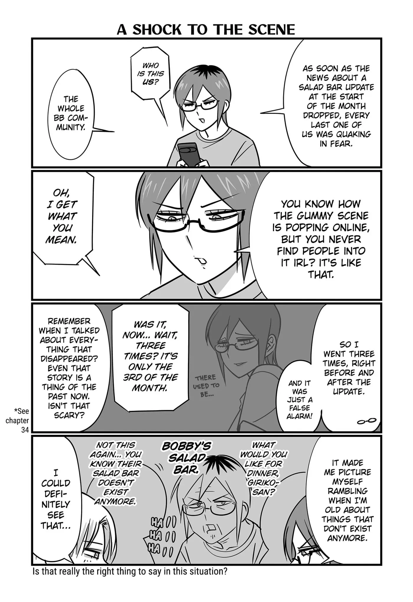 Genkai OL Kirigiri Giriko Chapter 84 page 4 - 