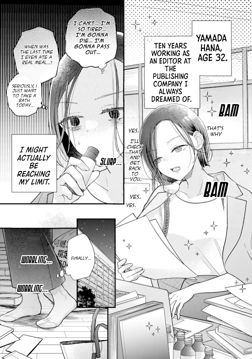 Genkai Shakaijin-san wo Sukueru no wa Kuso Deka Kanjou Stalker-chan Dakedeshita Chapter 1 page 3 - 