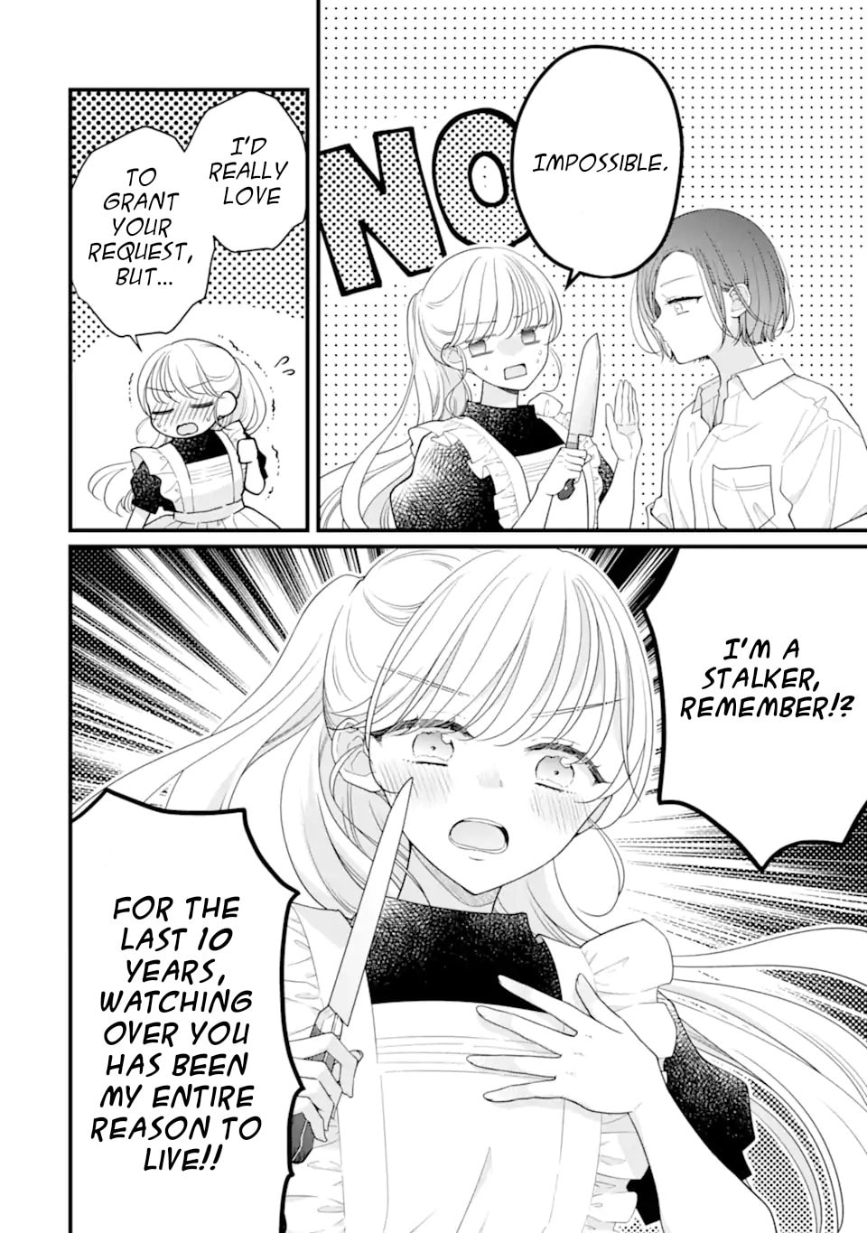 Genkai Shakaijin-san wo Sukueru no wa Kuso Deka Kanjou Stalker-chan Dakedeshita Chapter 2 page 18 - 