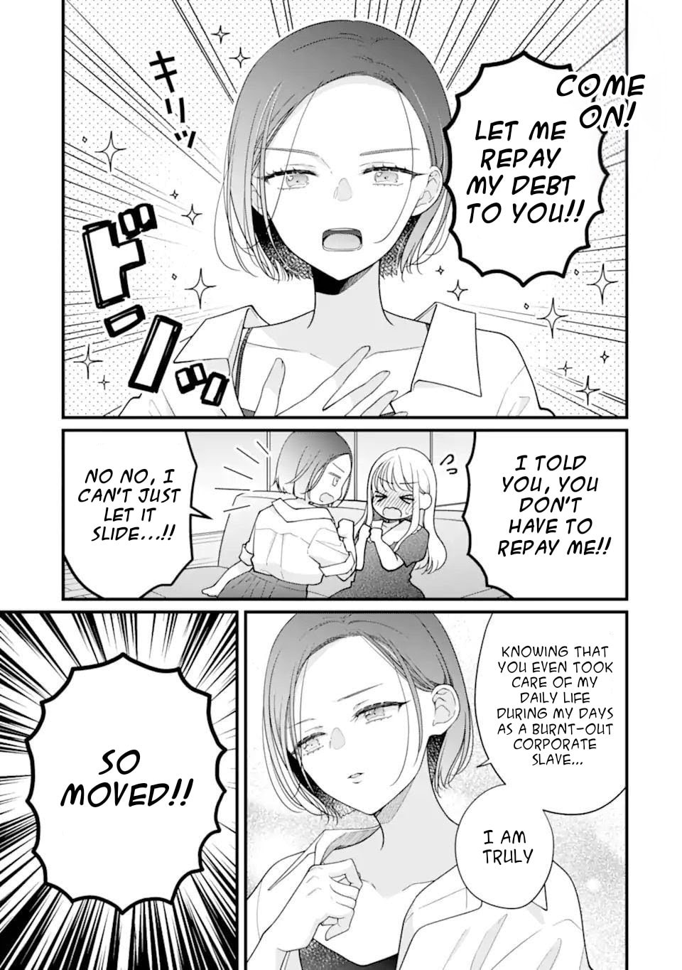 Genkai Shakaijin-san wo Sukueru no wa Kuso Deka Kanjou Stalker-chan Dakedeshita Chapter 4 page 3 - 