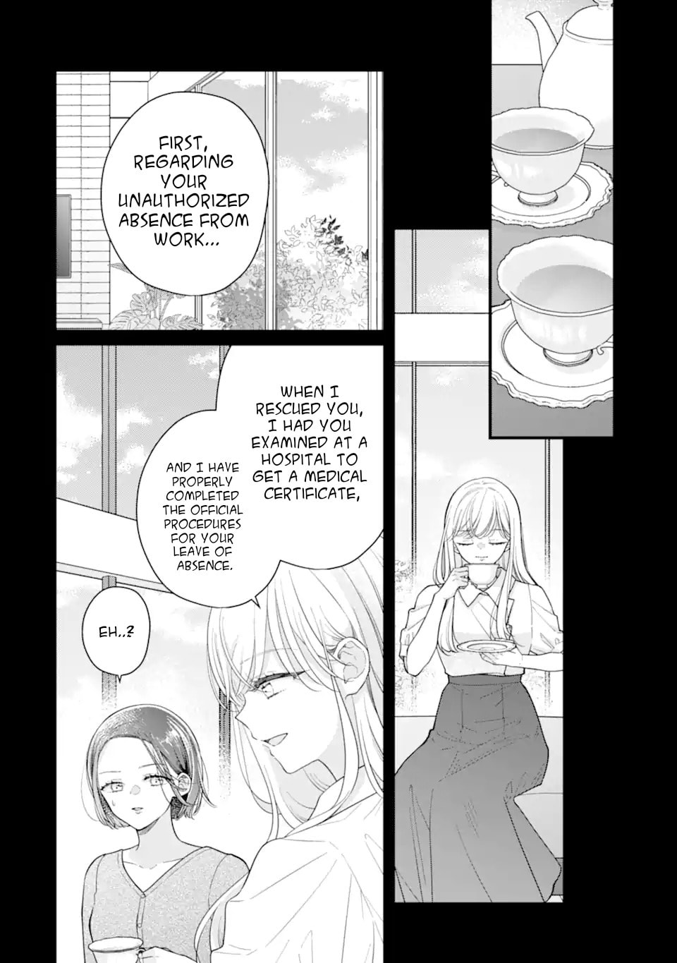 Genkai Shakaijin-san wo Sukueru no wa Kuso Deka Kanjou Stalker-chan Dakedeshita Chapter 6.1 page 6 - 