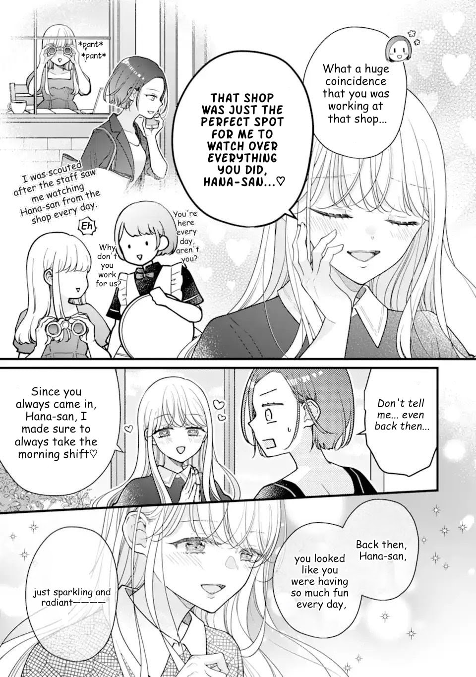 Genkai Shakaijin-san wo Sukueru no wa Kuso Deka Kanjou Stalker-chan Dakedeshita Chapter 8.1 page 9 - 