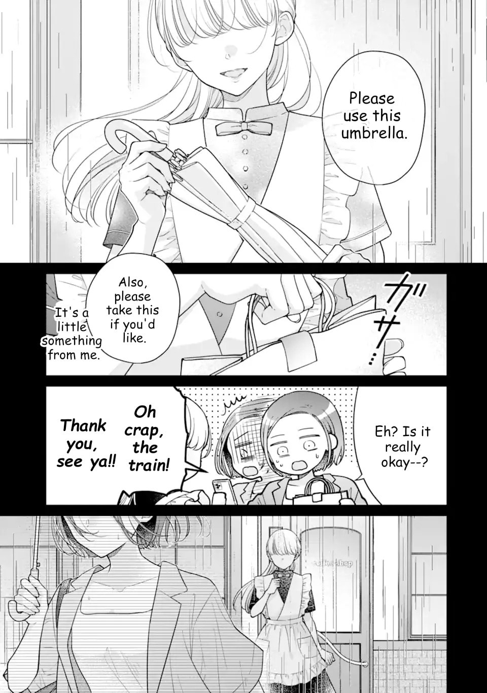Genkai Shakaijin-san wo Sukueru no wa Kuso Deka Kanjou Stalker-chan Dakedeshita Chapter 8.2 page 5 - 