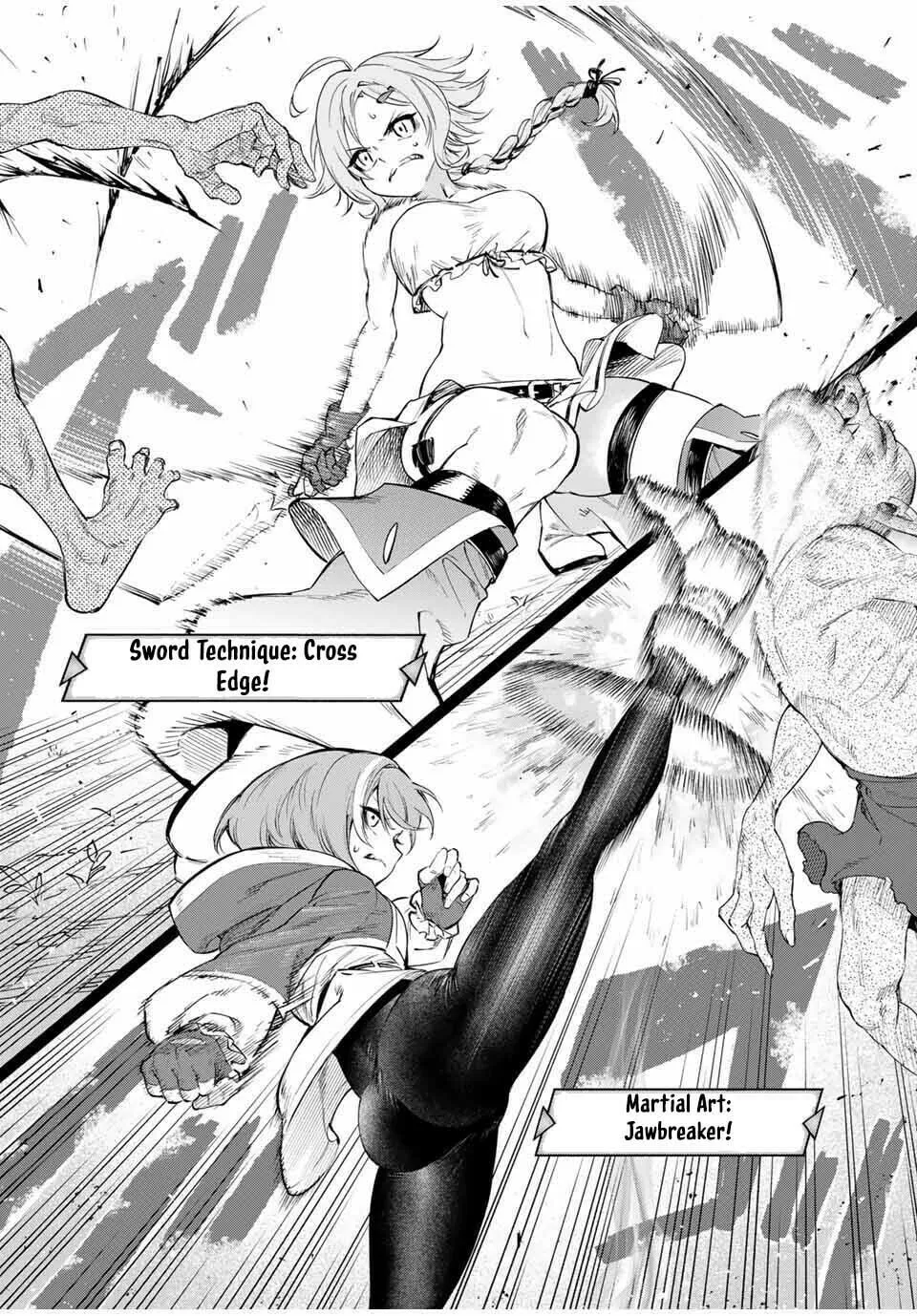 Genkai Shuuraku wo Datsu Mura Shita Renkinjutsushi, Tokai de "Saikyou" nano ga Bare Makuru. ~Rougai domo ni wa Iikagen Aiso ga Tsukimashita~ Chapter 1 page 34 - 