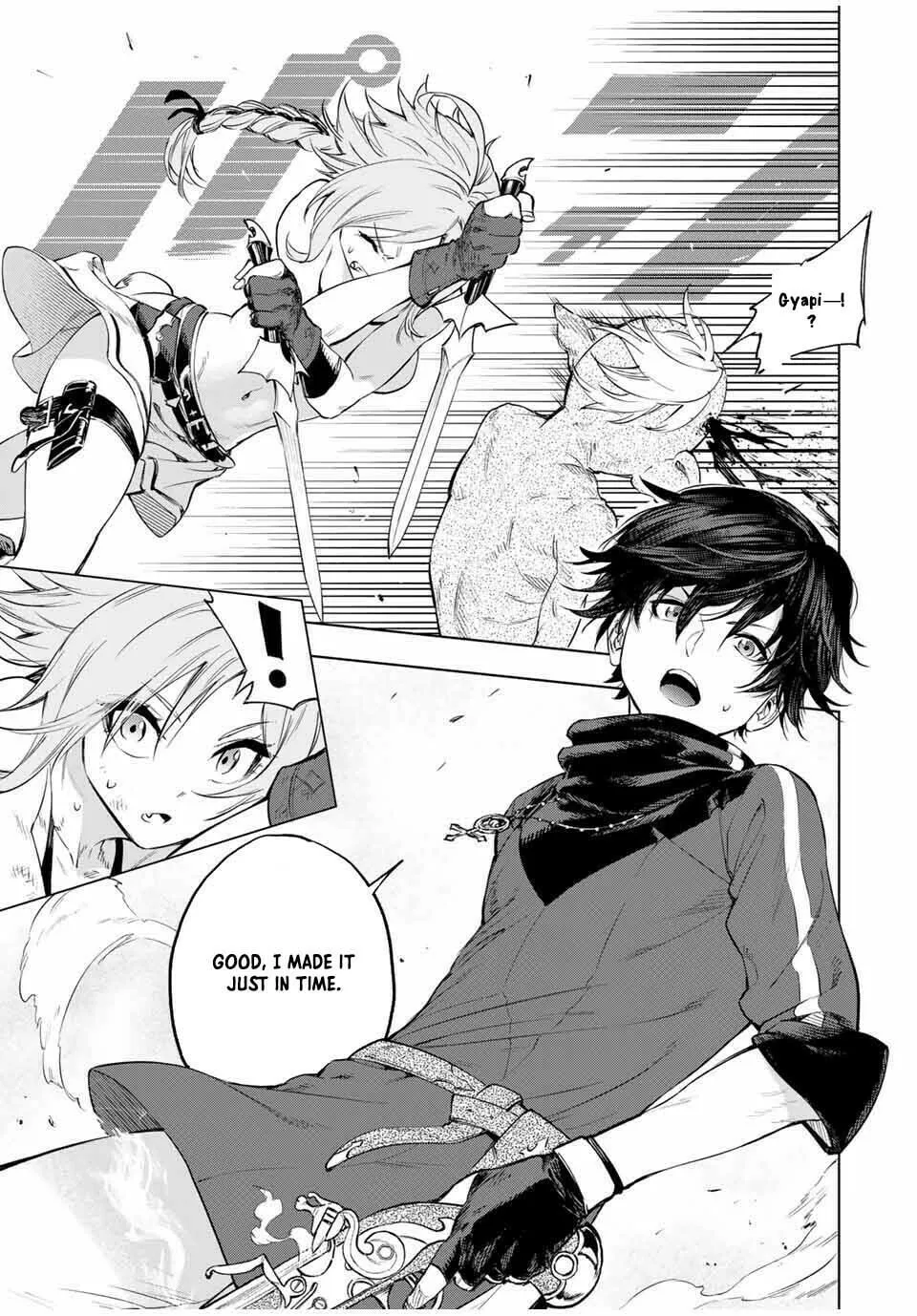 Genkai Shuuraku wo Datsu Mura Shita Renkinjutsushi, Tokai de "Saikyou" nano ga Bare Makuru. ~Rougai domo ni wa Iikagen Aiso ga Tsukimashita~ Chapter 1 page 37 - 