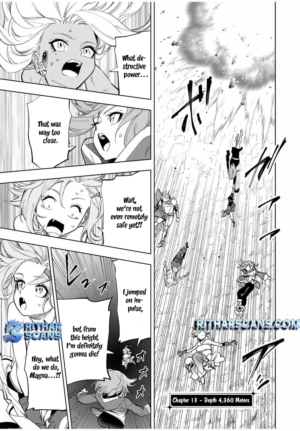 Genkai Shuuraku wo Datsu Mura Shita Renkinjutsushi, Tokai de "Saikyou" nano ga Bare Makuru. ~Rougai domo ni wa Iikagen Aiso ga Tsukimashita~ Chapter 13 page 2 - 