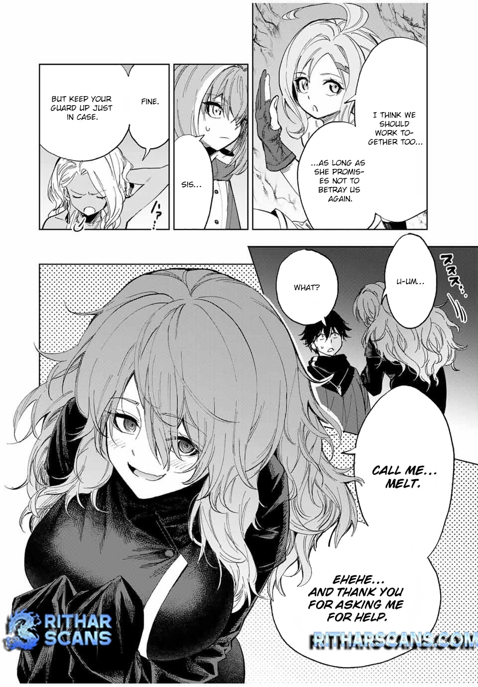 Genkai Shuuraku wo Datsu Mura Shita Renkinjutsushi, Tokai de "Saikyou" nano ga Bare Makuru. ~Rougai domo ni wa Iikagen Aiso ga Tsukimashita~ Chapter 13 page 17 - 