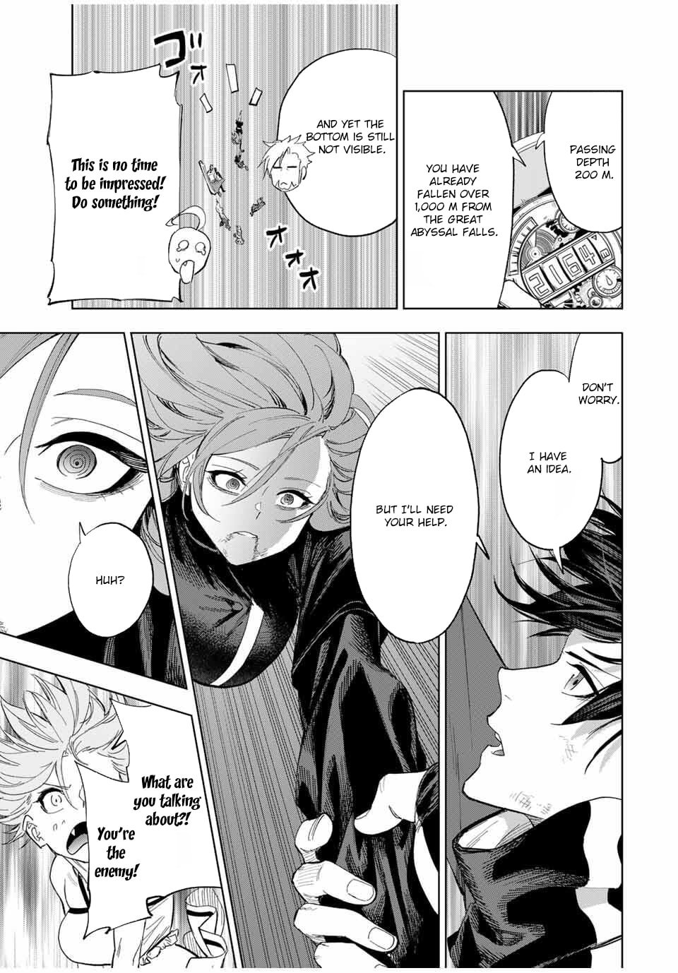 Genkai Shuuraku wo Datsu Mura Shita Renkinjutsushi, Tokai de "Saikyou" nano ga Bare Makuru. ~Rougai domo ni wa Iikagen Aiso ga Tsukimashita~ Chapter 13 page 4 - 