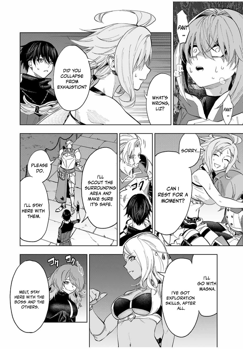 Genkai Shuuraku wo Datsu Mura Shita Renkinjutsushi, Tokai de "Saikyou" nano ga Bare Makuru. ~Rougai domo ni wa Iikagen Aiso ga Tsukimashita~ Chapter 15 page 3 - 
