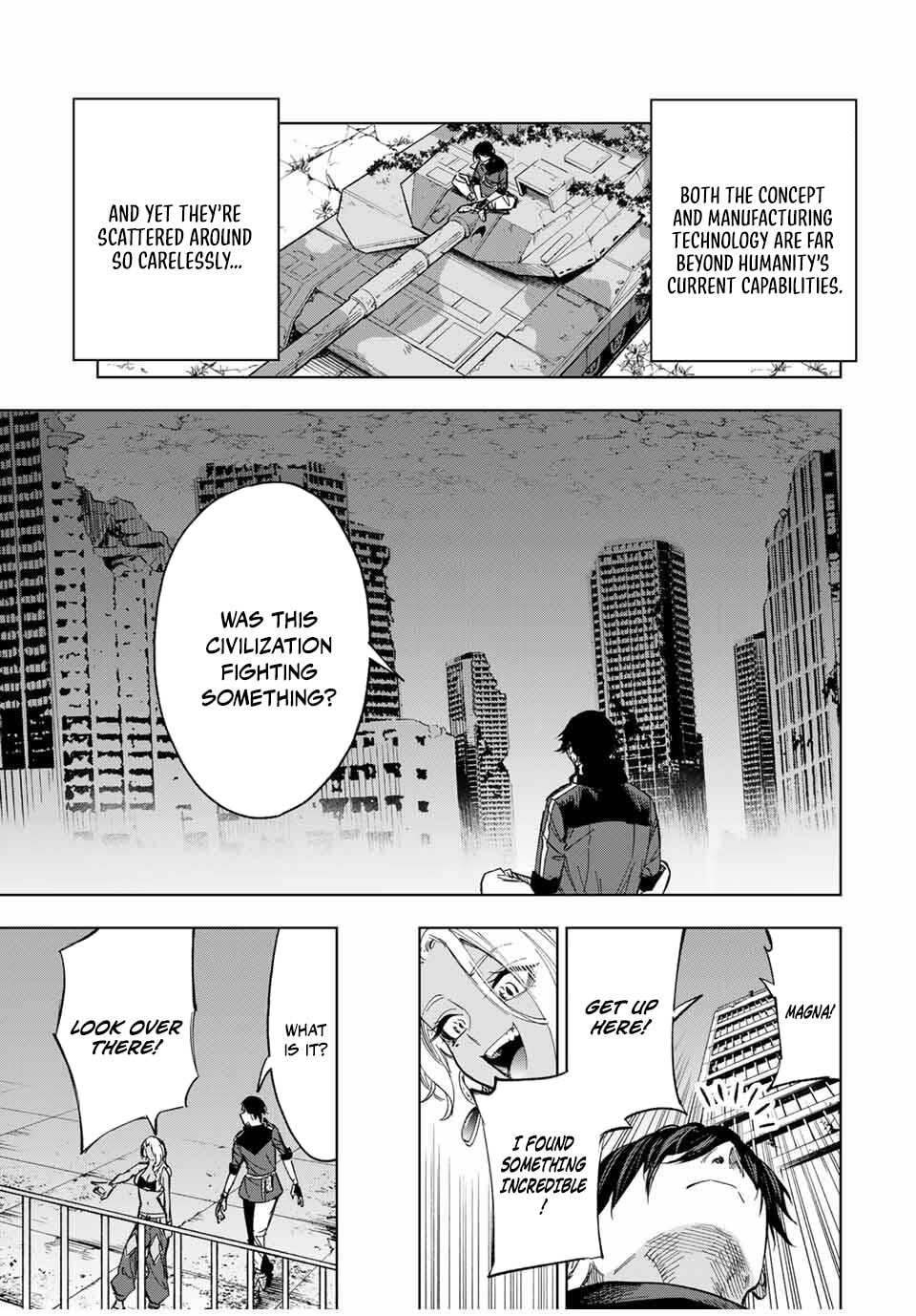 Genkai Shuuraku wo Datsu Mura Shita Renkinjutsushi, Tokai de "Saikyou" nano ga Bare Makuru. ~Rougai domo ni wa Iikagen Aiso ga Tsukimashita~ Chapter 15 page 8 - 