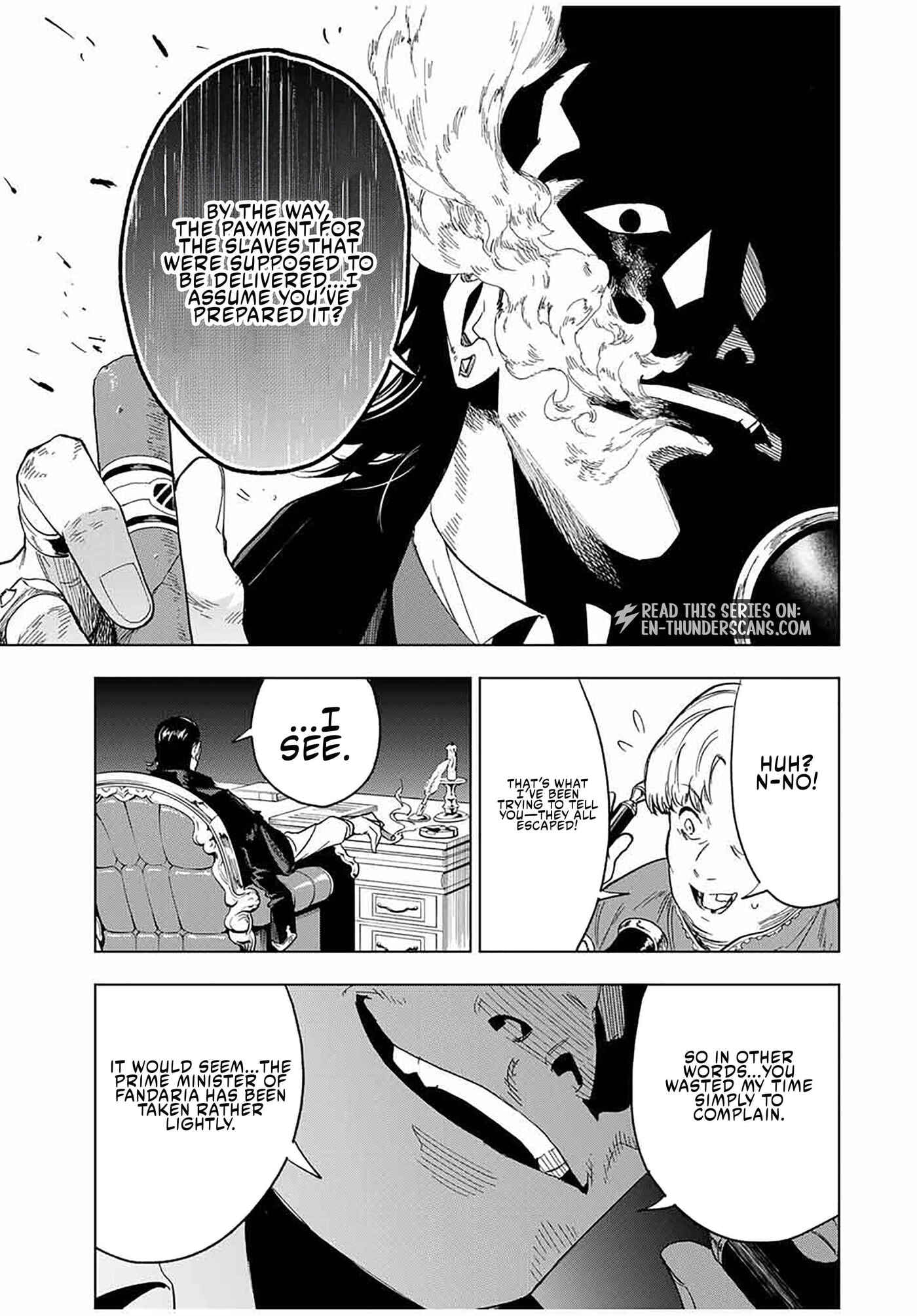 Genkai Shuuraku wo Datsu Mura Shita Renkinjutsushi, Tokai de "Saikyou" nano ga Bare Makuru. ~Rougai domo ni wa Iikagen Aiso ga Tsukimashita~ Chapter 19.1 page 12 - 