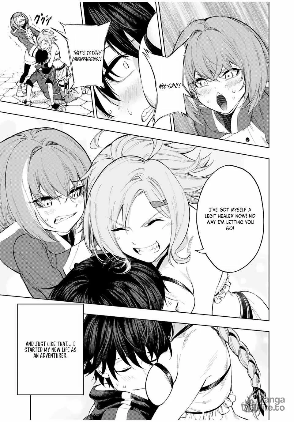 Genkai Shuuraku wo Datsu Mura Shita Renkinjutsushi, Tokai de "Saikyou" nano ga Bare Makuru. ~Rougai domo ni wa Iikagen Aiso ga Tsukimashita~ Chapter 2 page 33 - 