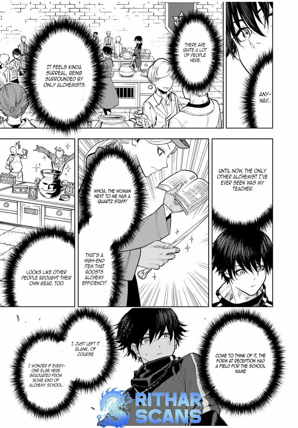 Genkai Shuuraku wo Datsu Mura Shita Renkinjutsushi, Tokai de "Saikyou" nano ga Bare Makuru. ~Rougai domo ni wa Iikagen Aiso ga Tsukimashita~ Chapter 2 page 7 - 
