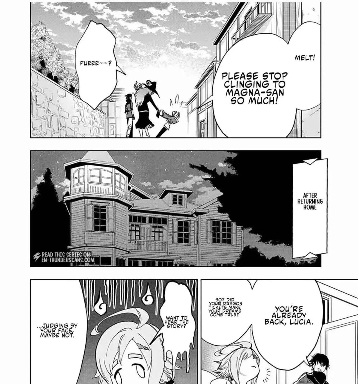 Genkai Shuuraku wo Datsu Mura Shita Renkinjutsushi, Tokai de "Saikyou" nano ga Bare Makuru. ~Rougai domo ni wa Iikagen Aiso ga Tsukimashita~ Chapter 27 page 15 - 