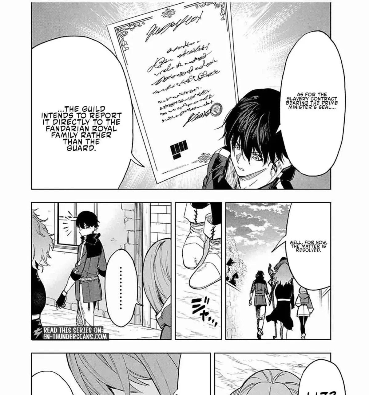 Genkai Shuuraku wo Datsu Mura Shita Renkinjutsushi, Tokai de "Saikyou" nano ga Bare Makuru. ~Rougai domo ni wa Iikagen Aiso ga Tsukimashita~ Chapter 27 page 8 - 