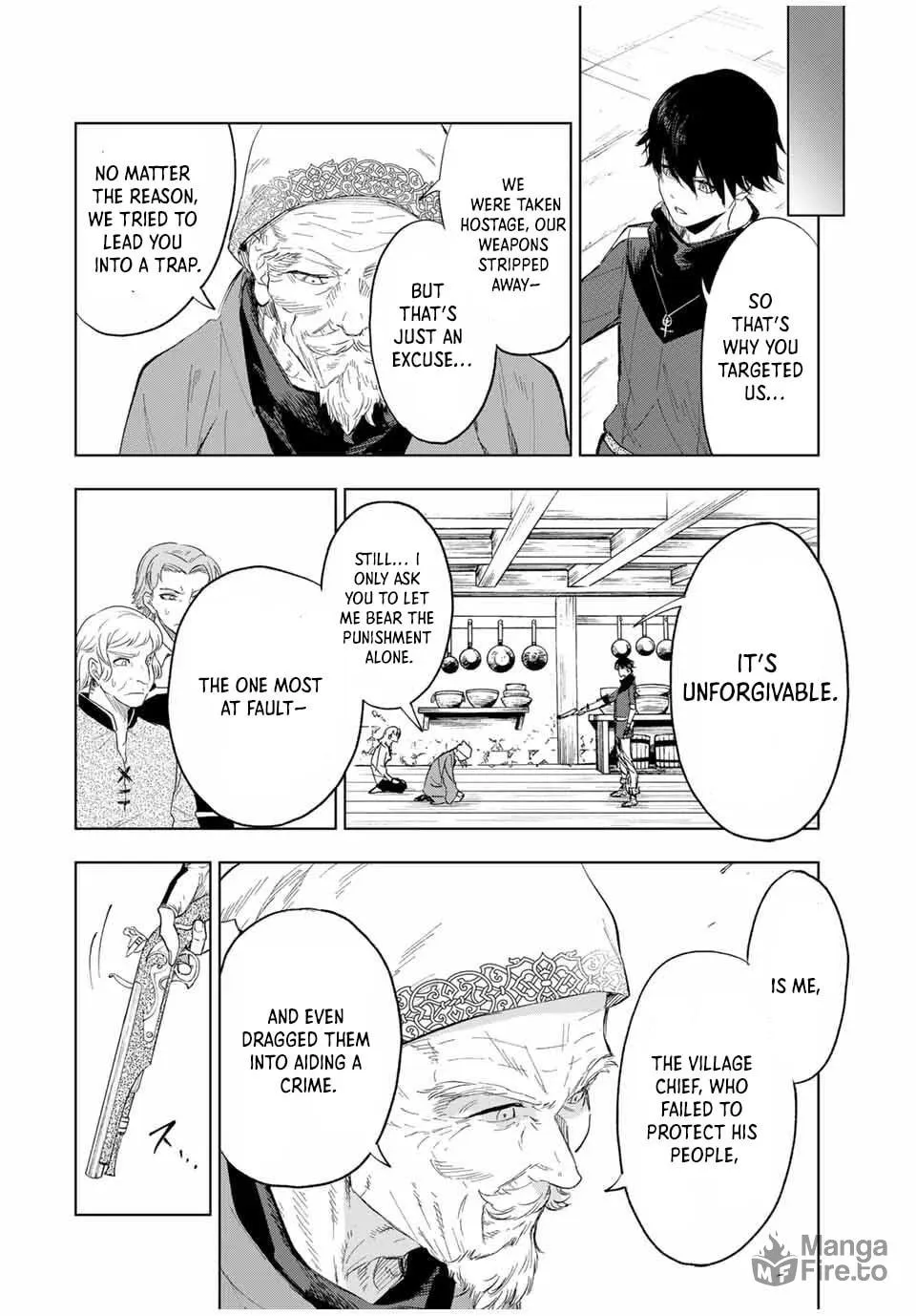 Genkai Shuuraku wo Datsu Mura Shita Renkinjutsushi, Tokai de "Saikyou" nano ga Bare Makuru. ~Rougai domo ni wa Iikagen Aiso ga Tsukimashita~ Chapter 4 page 6 - 
