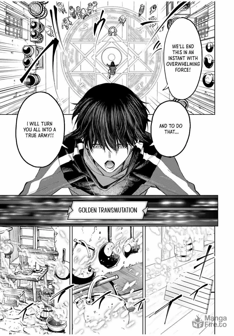 Genkai Shuuraku wo Datsu Mura Shita Renkinjutsushi, Tokai de "Saikyou" nano ga Bare Makuru. ~Rougai domo ni wa Iikagen Aiso ga Tsukimashita~ Chapter 4 page 9 - 